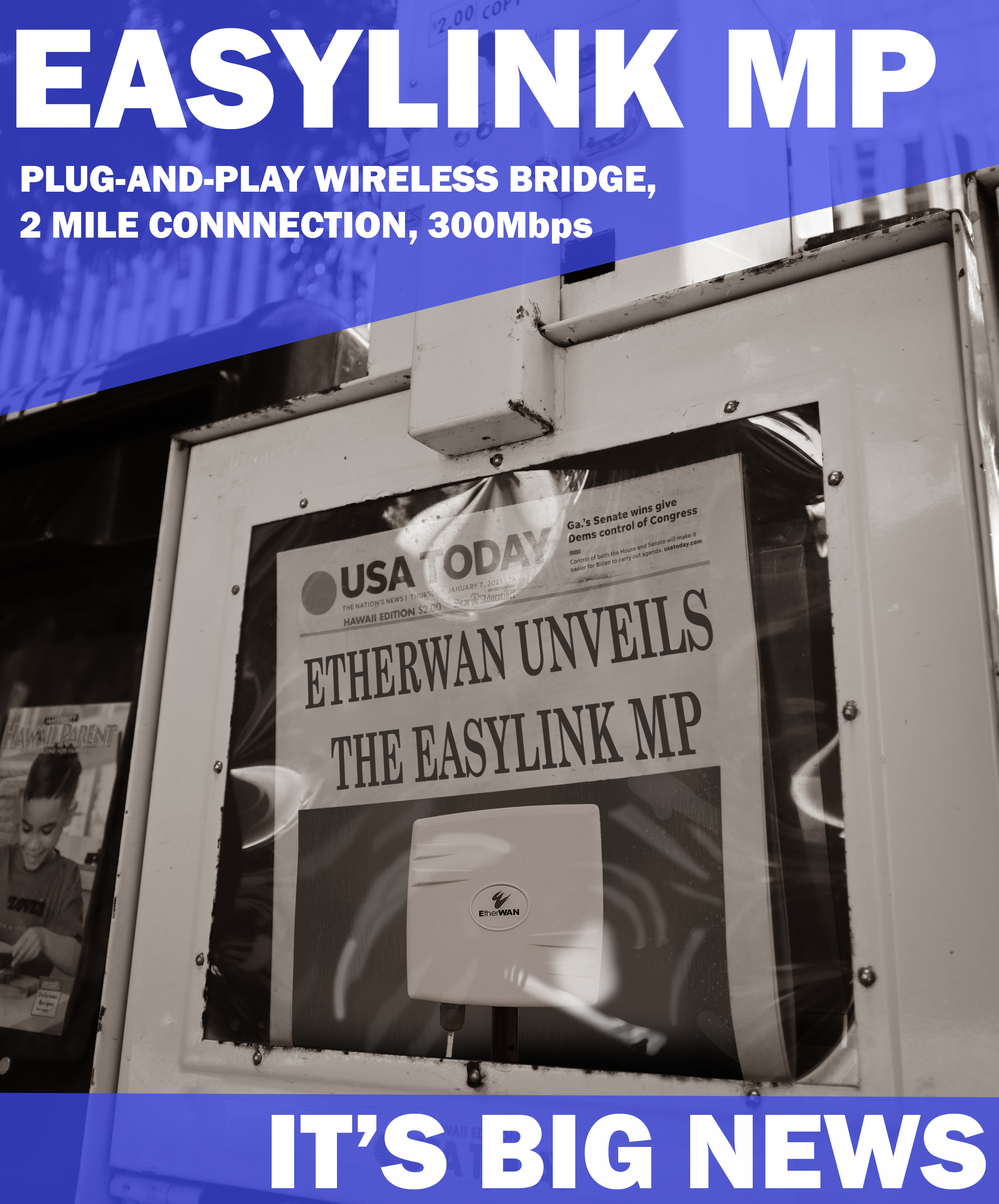 Newspaper stand